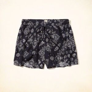 Hollister Paisley Printed Petal Shorts
